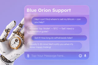 Customer support and assistance for crypto at Meridian Wertgrove